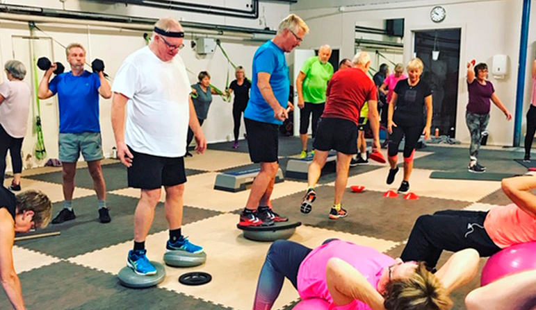 Högtryck på gymmet