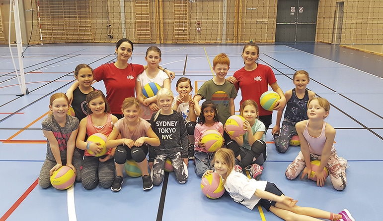 Volleybollen engagerar i Älmhult