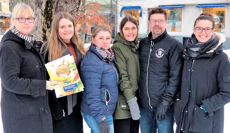 Älmhults skolungdom miljöspanar om matsvinn