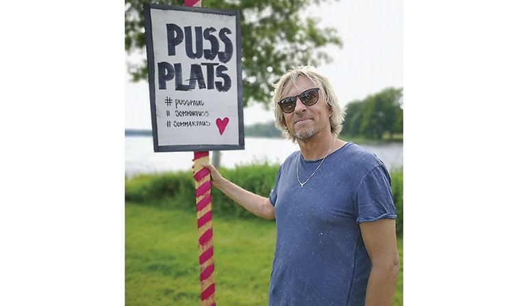 Glad fysisk sommar