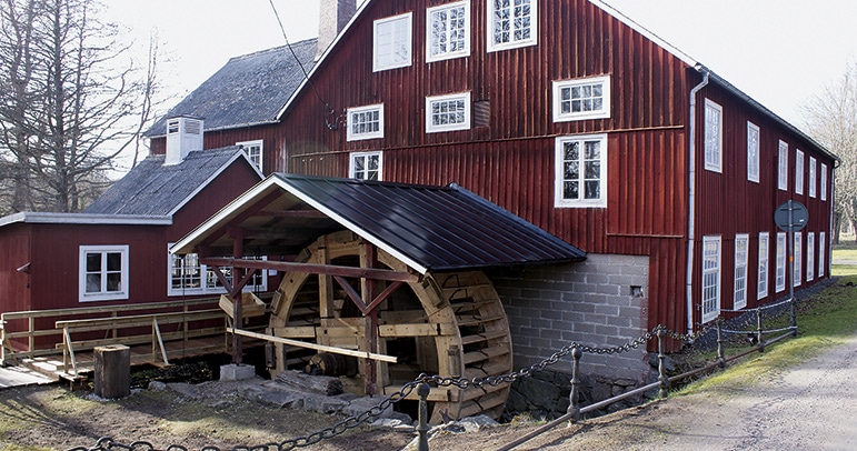 Osby Hembygdsförening visar Ullspinneriet i Strömsborg
